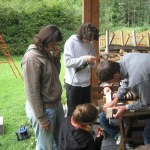 Wandern und Seifenkistenbauen